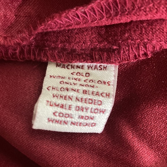 JM Collection Woman Goldtone Button Front  Wine Colored Jacket Size 0X - Picture 10 of 10